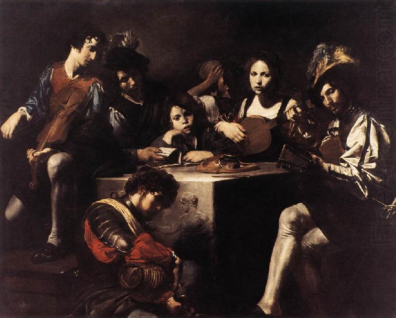 The Concert a, VALENTIN DE BOULOGNE